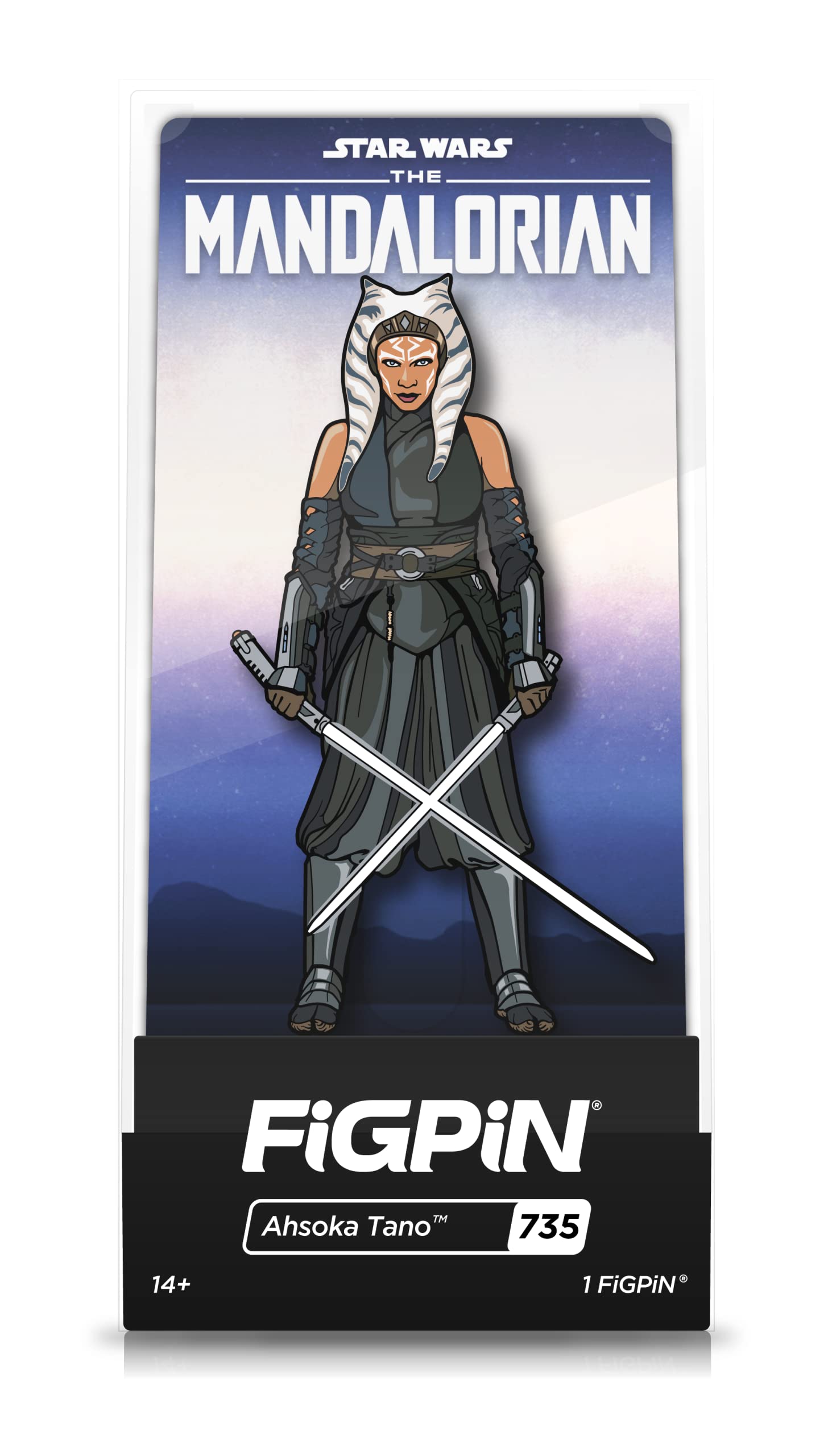Amazon.com: FiGPiN Classic Star Wars The Mandalorian Ahsoka Tano